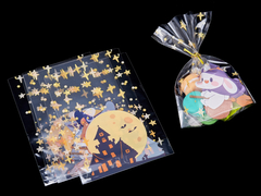 Drukowanie torebki OPP, dostosowanie logo, torba plastikowa, samolepiająca się torba do pakowania żywności