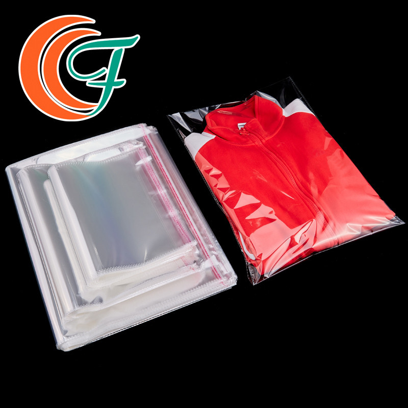 OPP LDPE Plastic Bag Transparent Cellophane Clear Adhesive Packing