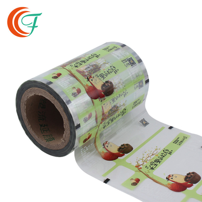 Food Grade OPP BOPP Orzechy foliowe do pakowania Dwuwarstwowe laminowane tworzywo sztuczne od 50 mic do 70 mic